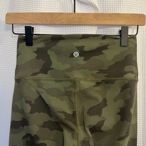 Lululemon Wunder Train Camo